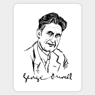 George Orwell Sticker